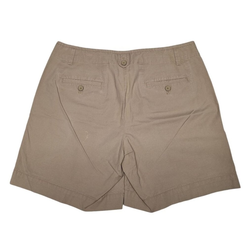 Talbots Khaki Shorts Women Size 4‎ Pockets Lightweight Casual Camp